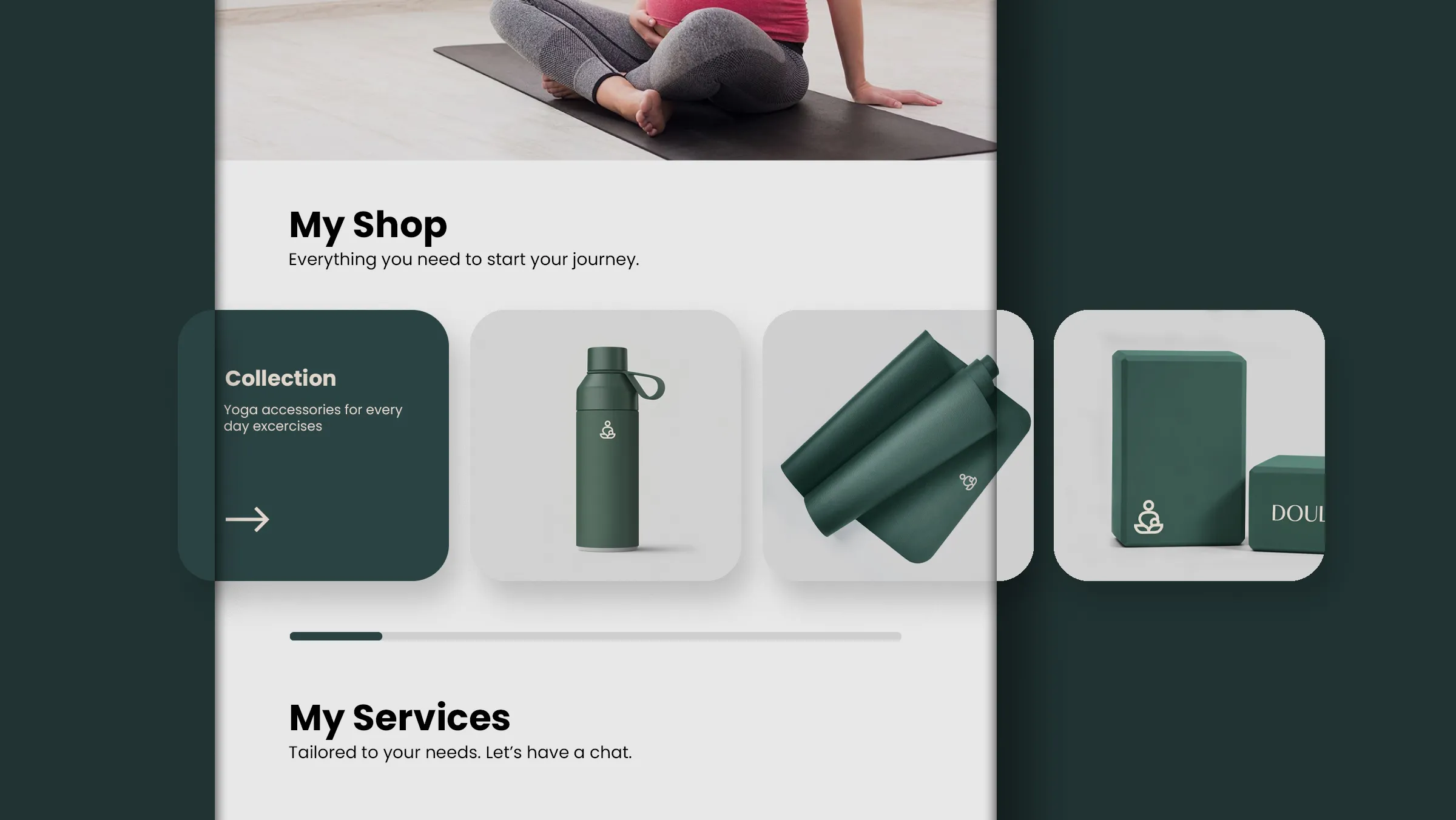 Brand Identity Doula with Yoga