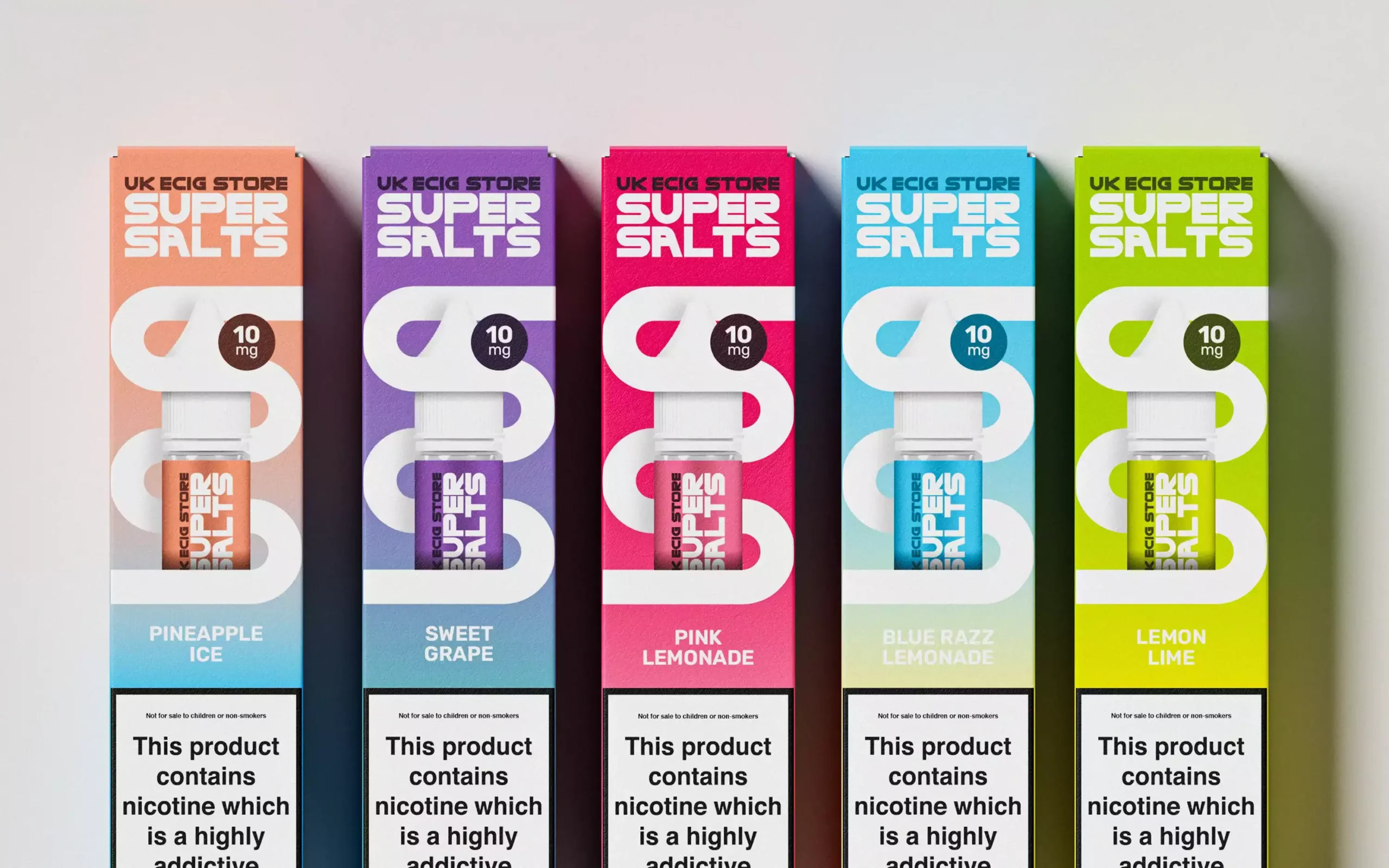 Super Salts flavour boxes